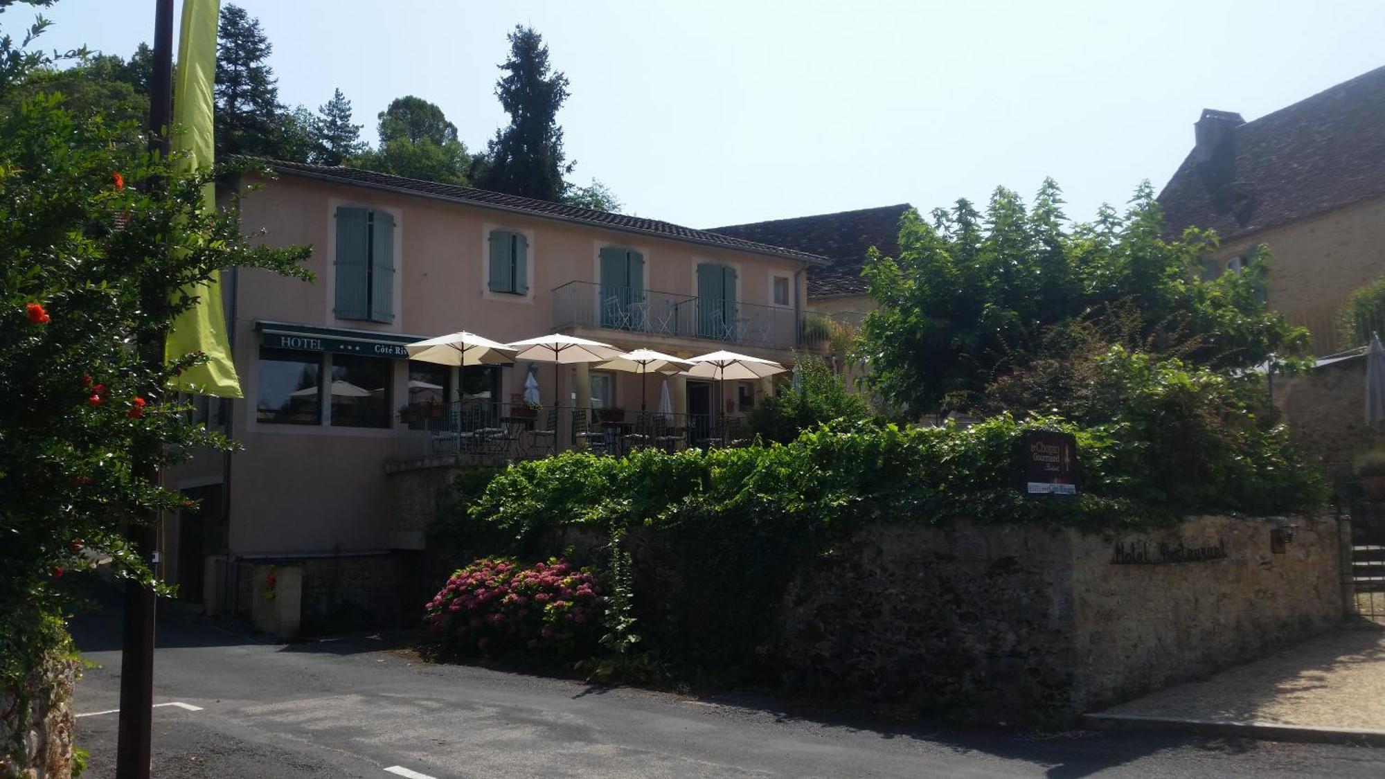 Hotel-Restaurant Cote Rivage Badefols-sur-Dordogne Kültér fotó