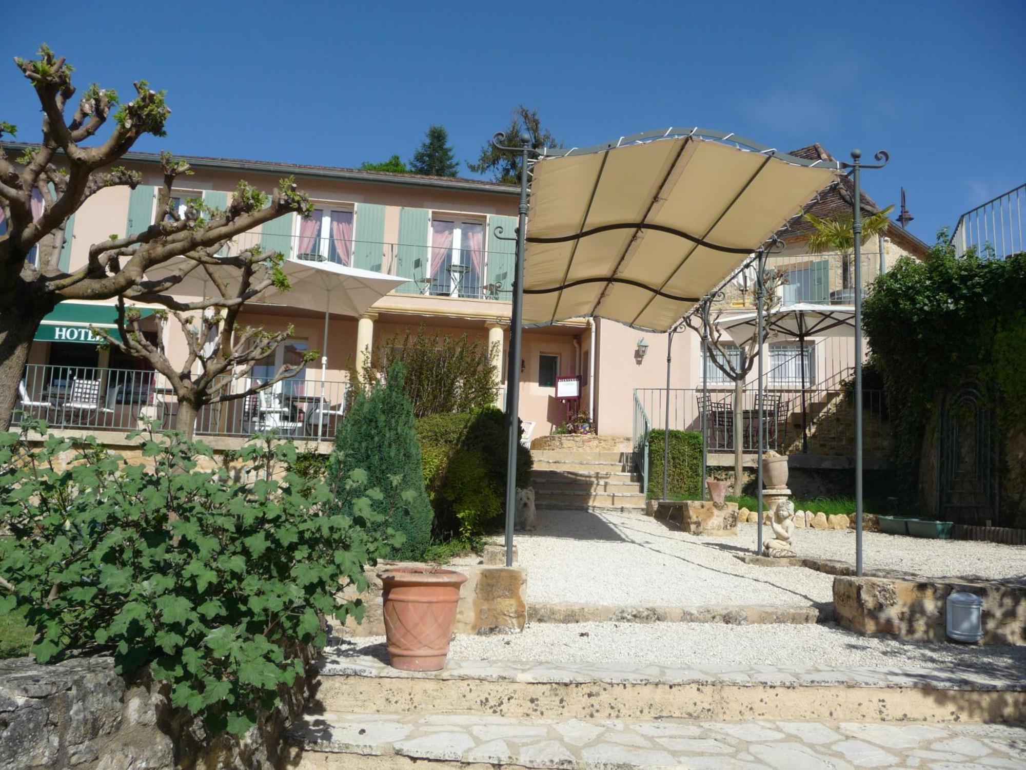 Hotel-Restaurant Cote Rivage Badefols-sur-Dordogne Kültér fotó