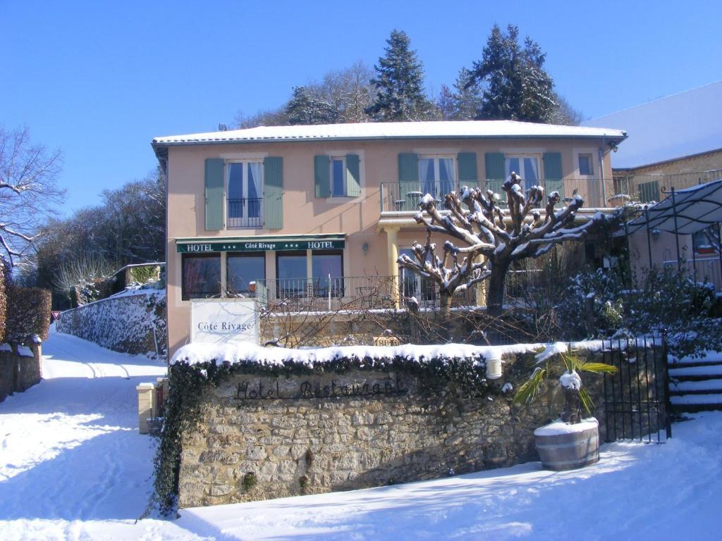 Hotel-Restaurant Cote Rivage Badefols-sur-Dordogne Kültér fotó
